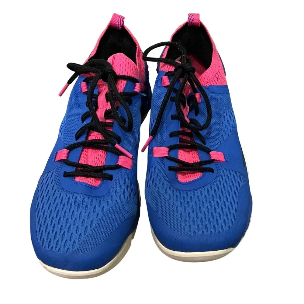 Under Armour TriBase Reign 2 Mens 7.5 EU 40.5 Blue Pink Training Shoes Running